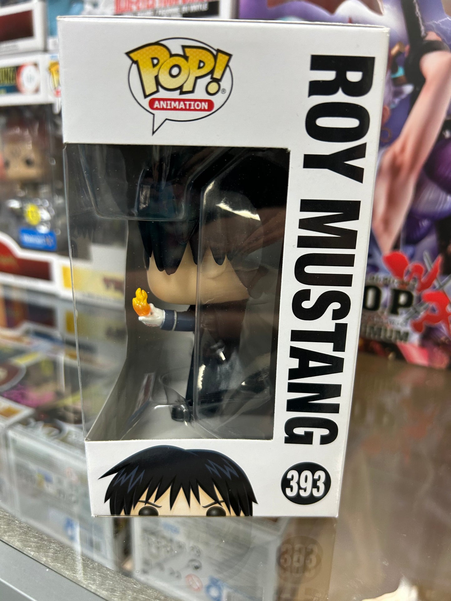 **NOT MINT** FUNKO POP! ANIMATION Roy Mustang #393