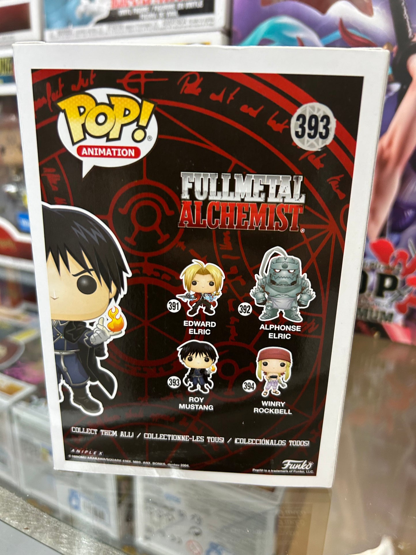 **NOT MINT** FUNKO POP! ANIMATION Roy Mustang #393