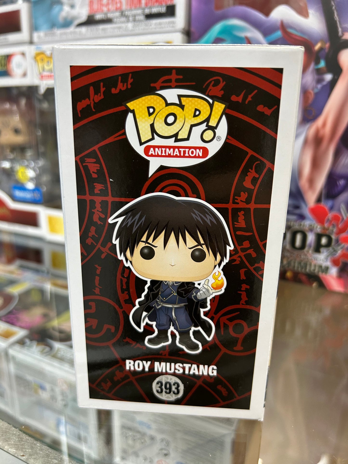 **NOT MINT** FUNKO POP! ANIMATION Roy Mustang #393