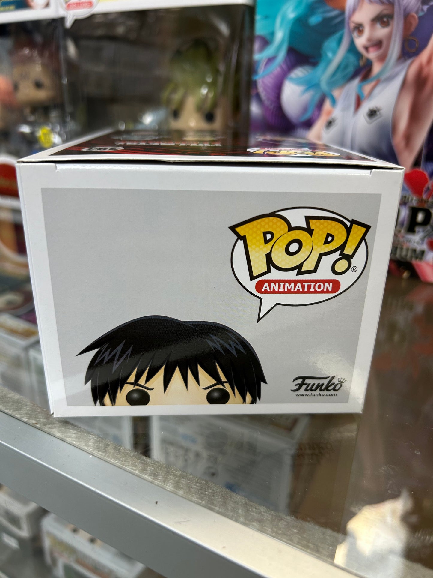 **NOT MINT** FUNKO POP! ANIMATION Roy Mustang #393