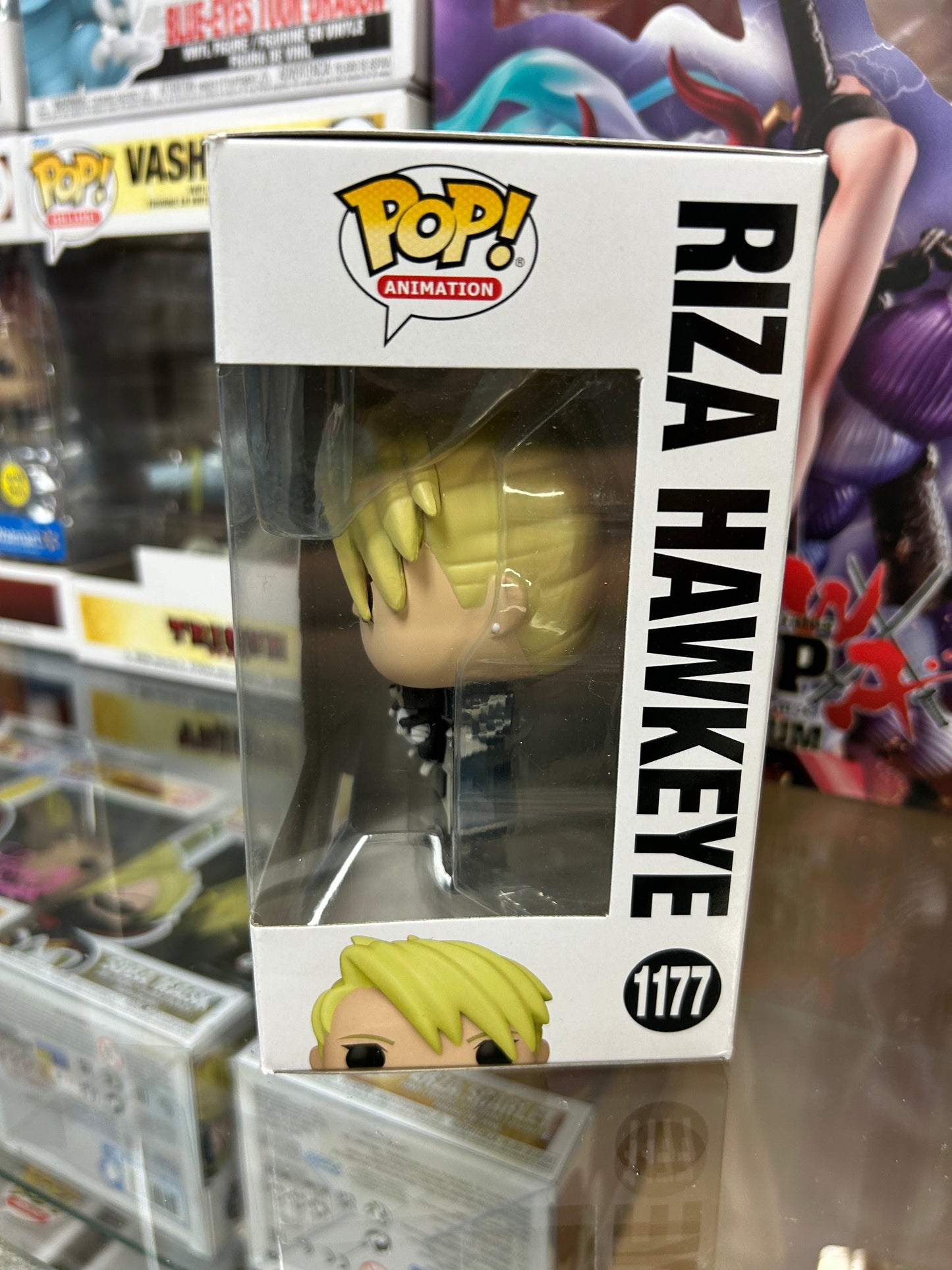 **NOT MINT** FUNKO POP! ANIMATION Riza Hawkeye #1177