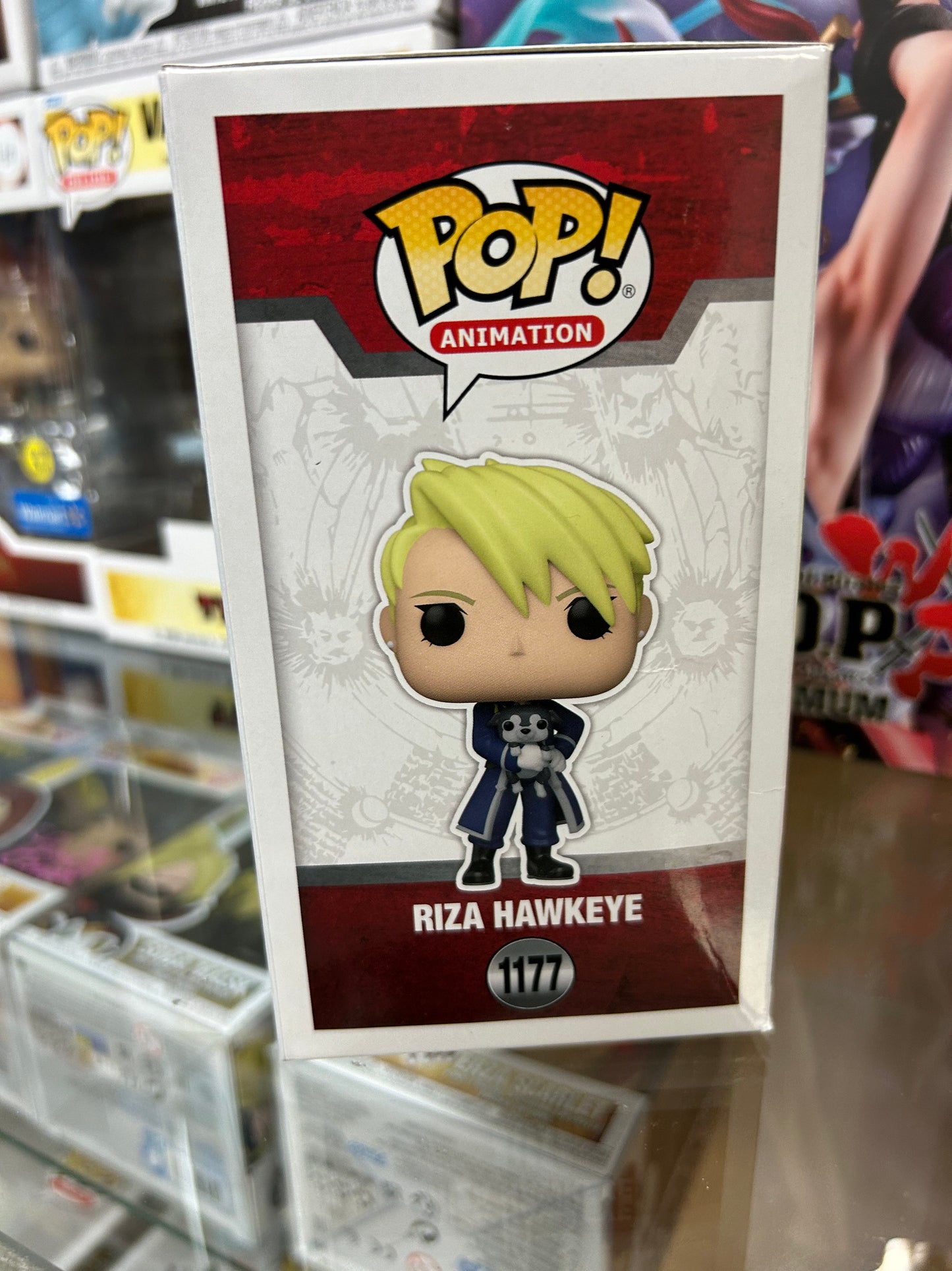 **NOT MINT** FUNKO POP! ANIMATION Riza Hawkeye #1177