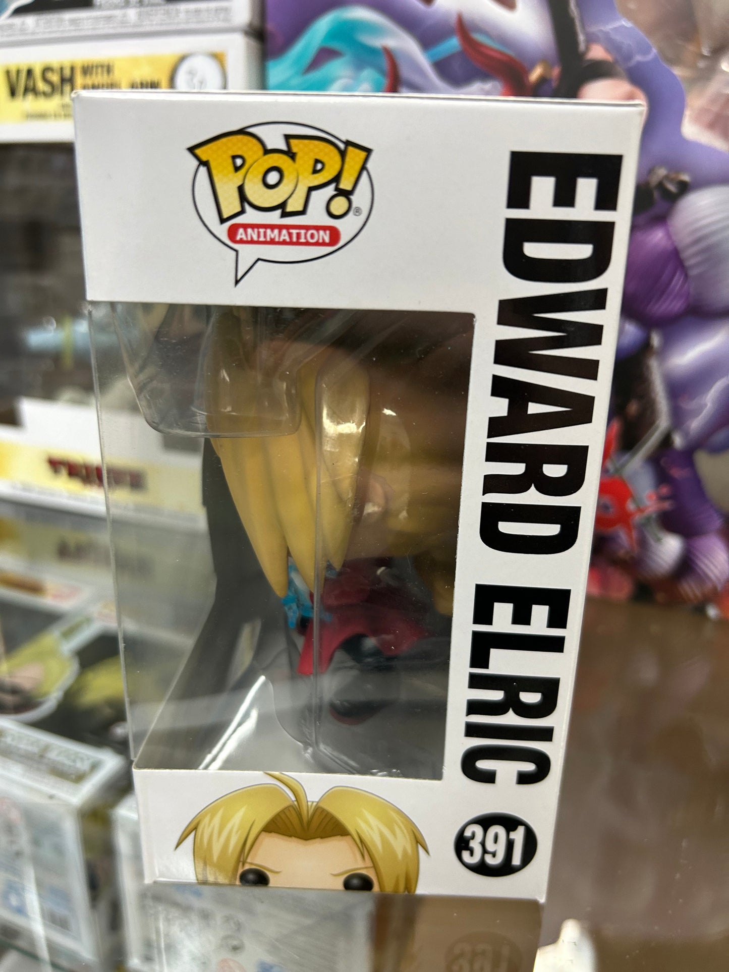 **NOT MINT** FUNKO POP! ANIMATION Edward Elric #391