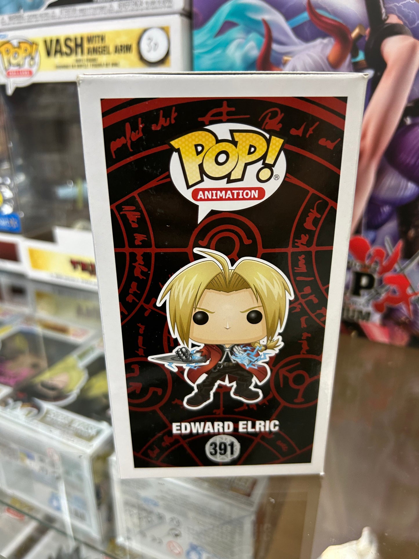 **NOT MINT** FUNKO POP! ANIMATION Edward Elric #391