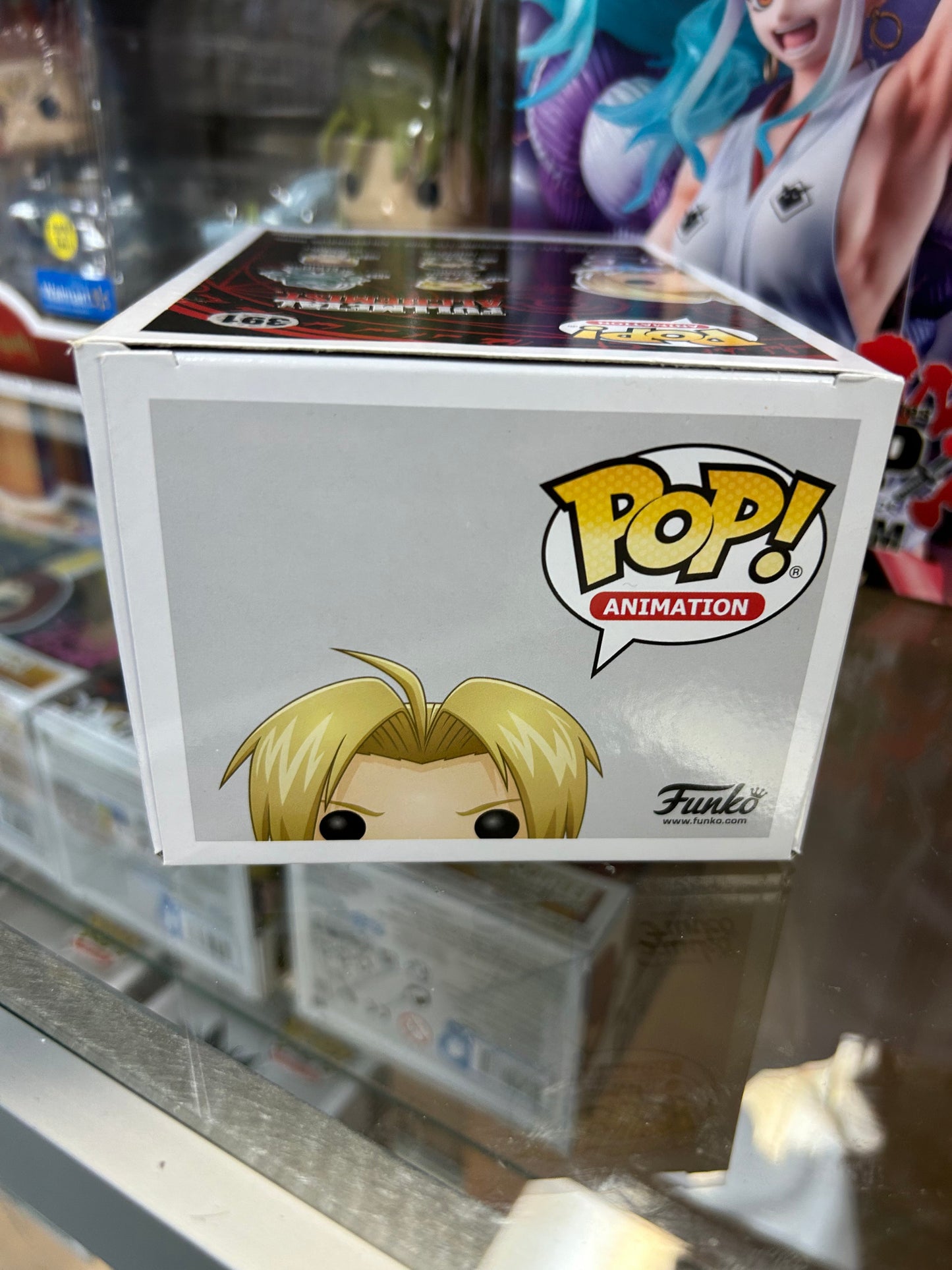 **NOT MINT** FUNKO POP! ANIMATION Edward Elric #391