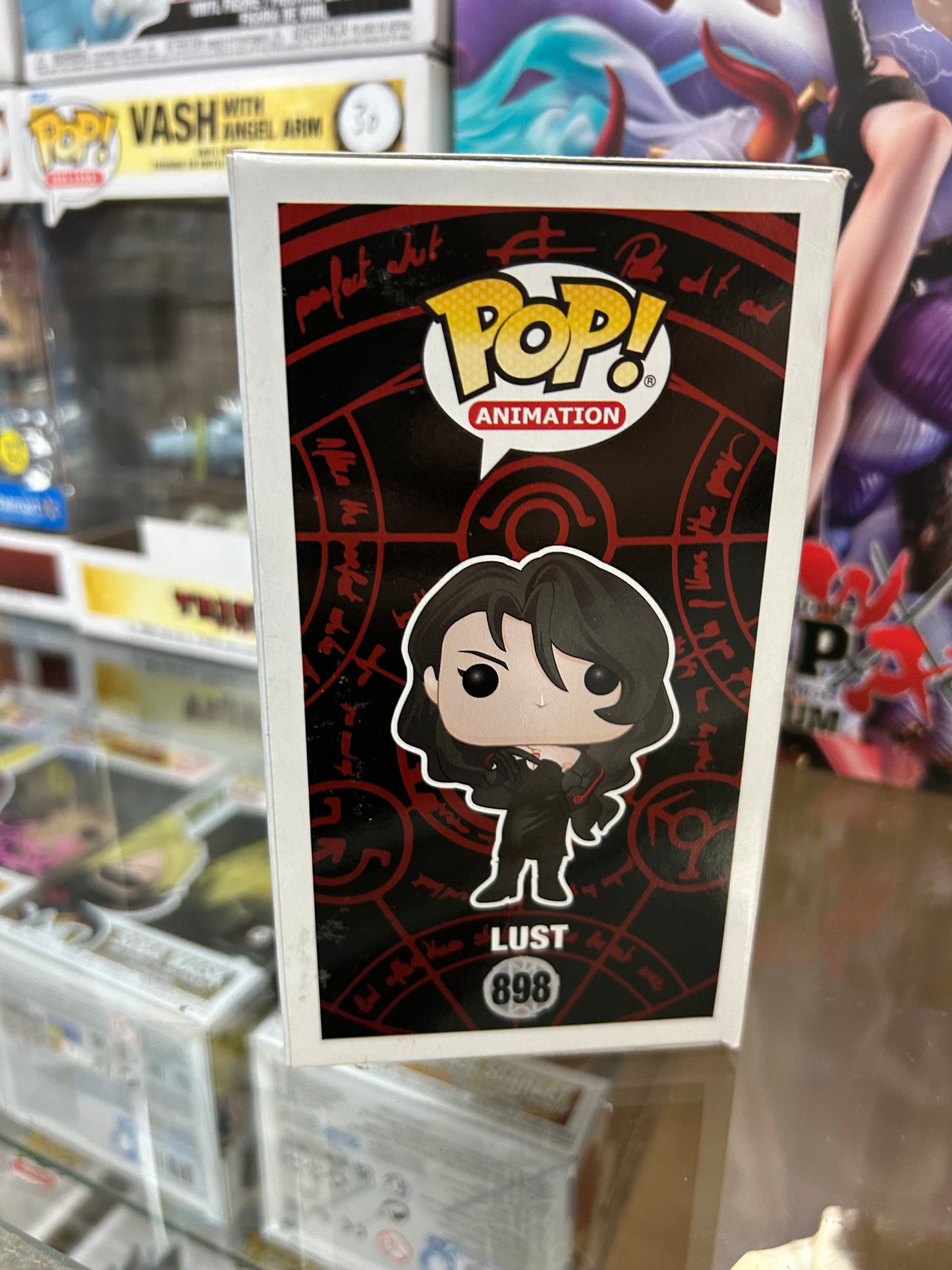 **NOT MINT** FUNKO POP! ANIMATION Lust #898 Hot Topic Exclusive