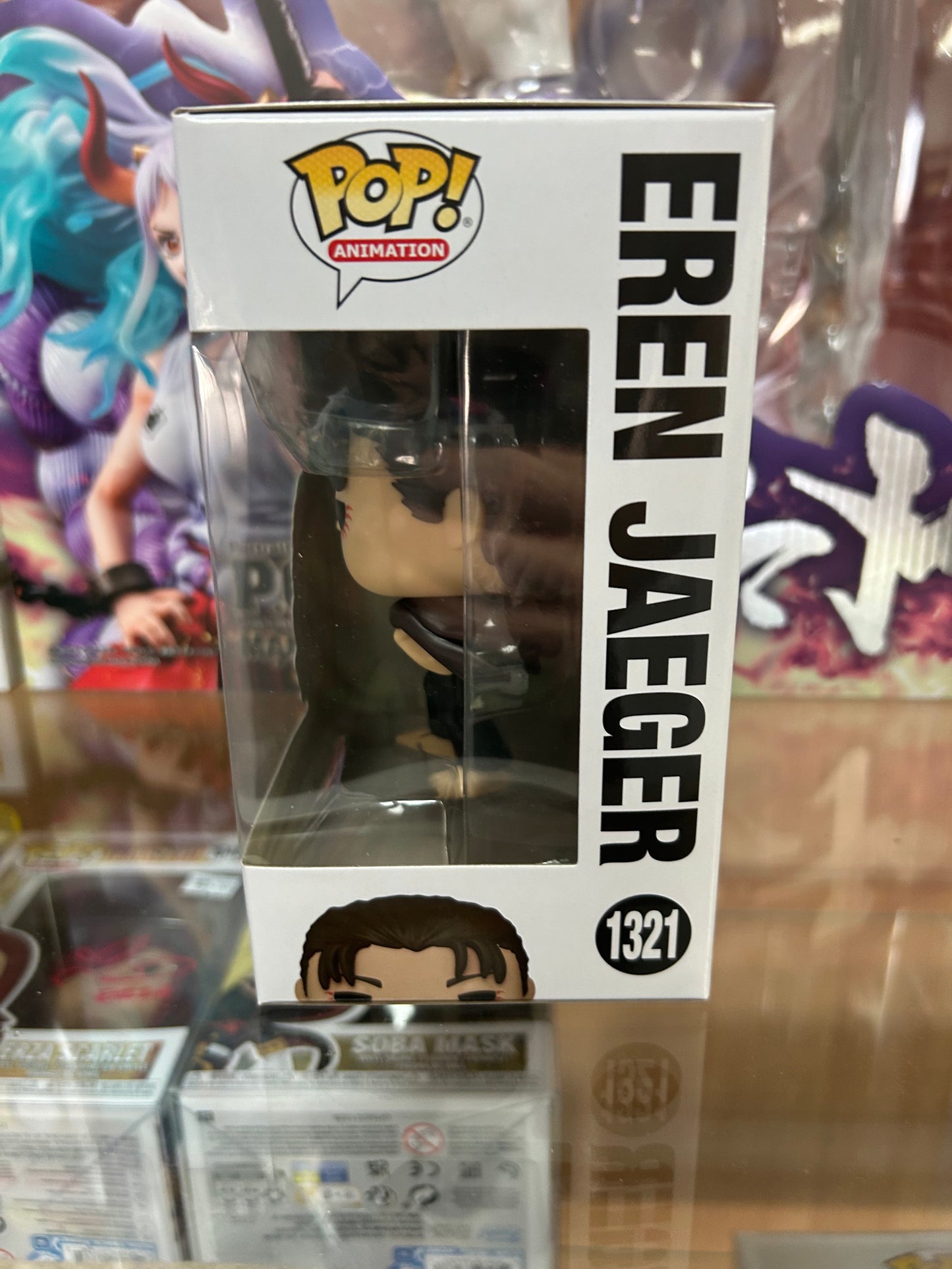 **NOT MINT** FUNKO POP! ANIMATION Eren Jaeger #1321