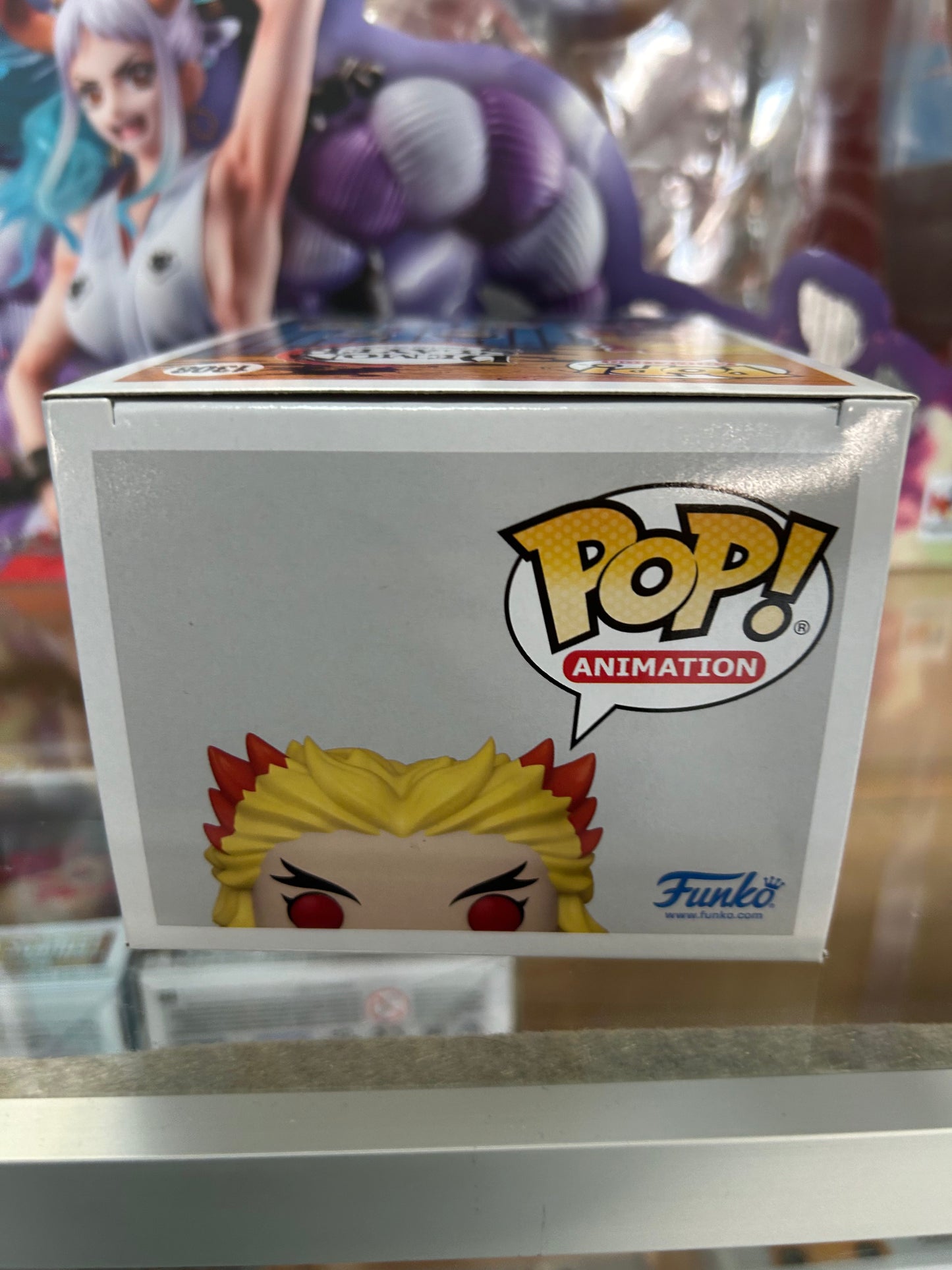 **NOT MINT** FUNKO POP! ANIMATION Kyojuro Rengoku #1380 Walmart Glow in the Dark