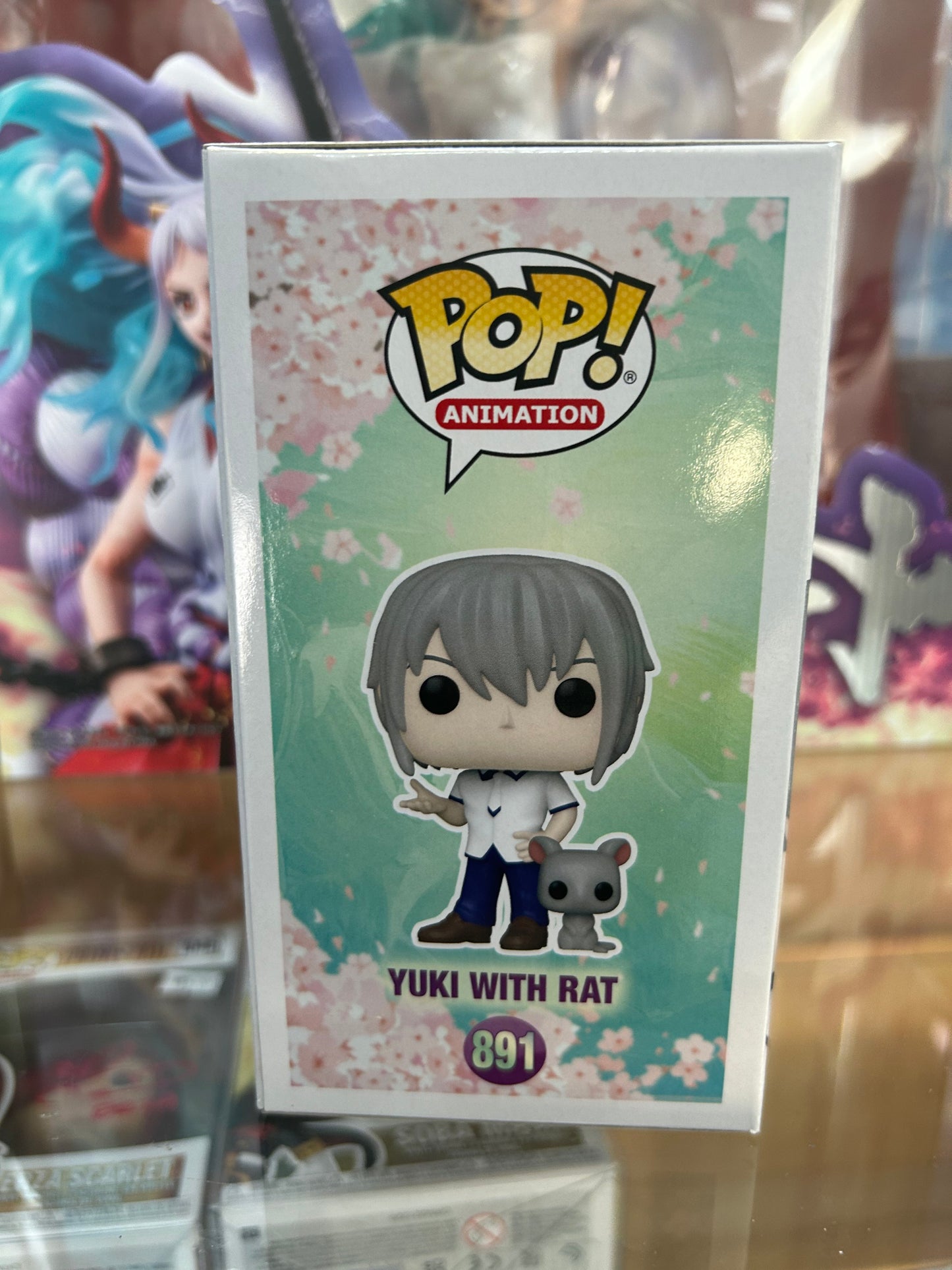 **Autograph / Signed** FUNKO POP! ANIMATION: Yuki With Rat #891 **JSA CERTIFIED**