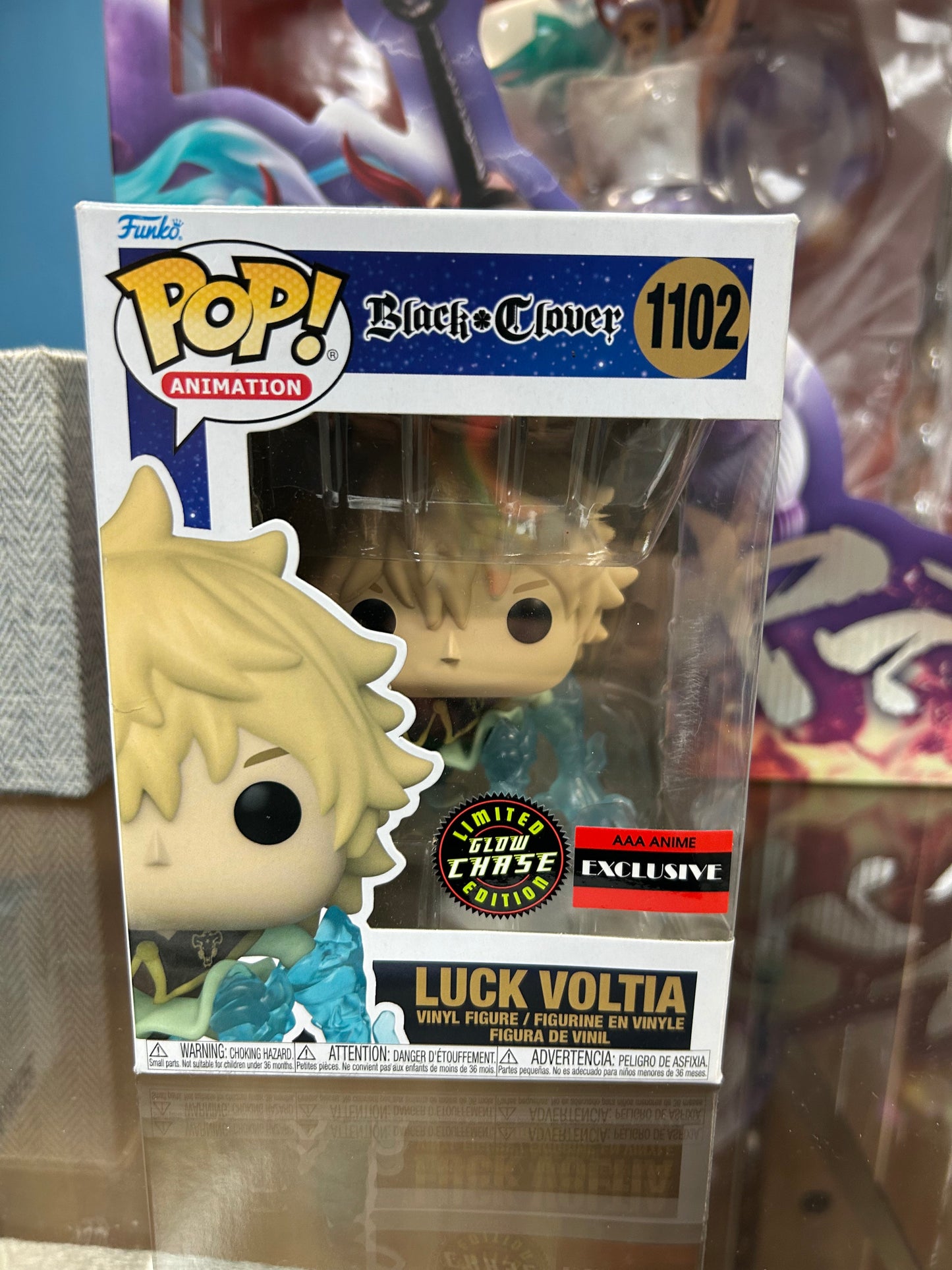 **NOT MINT** FUNKO POP! ANIMATION Luck Voltia #1155 Glow Chase