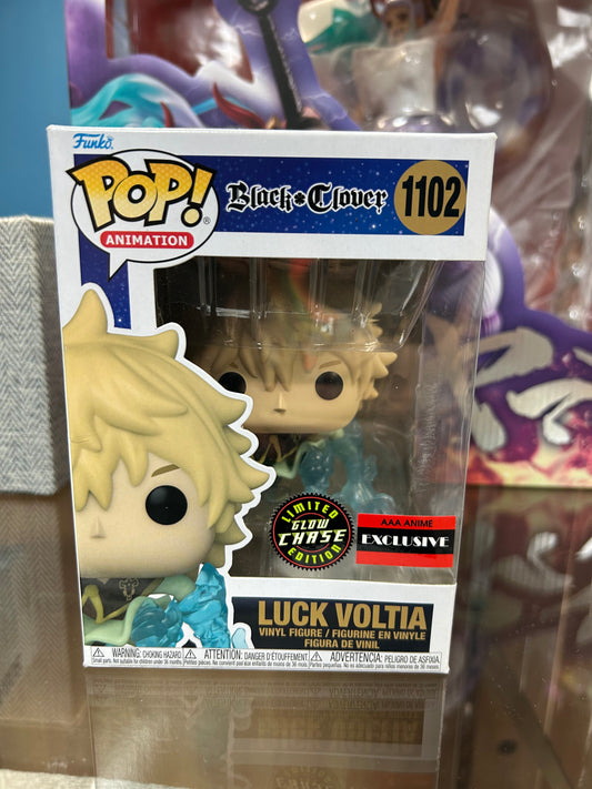 **NOT MINT** FUNKO POP! ANIMATION Luck Voltia #1155 Glow Chase