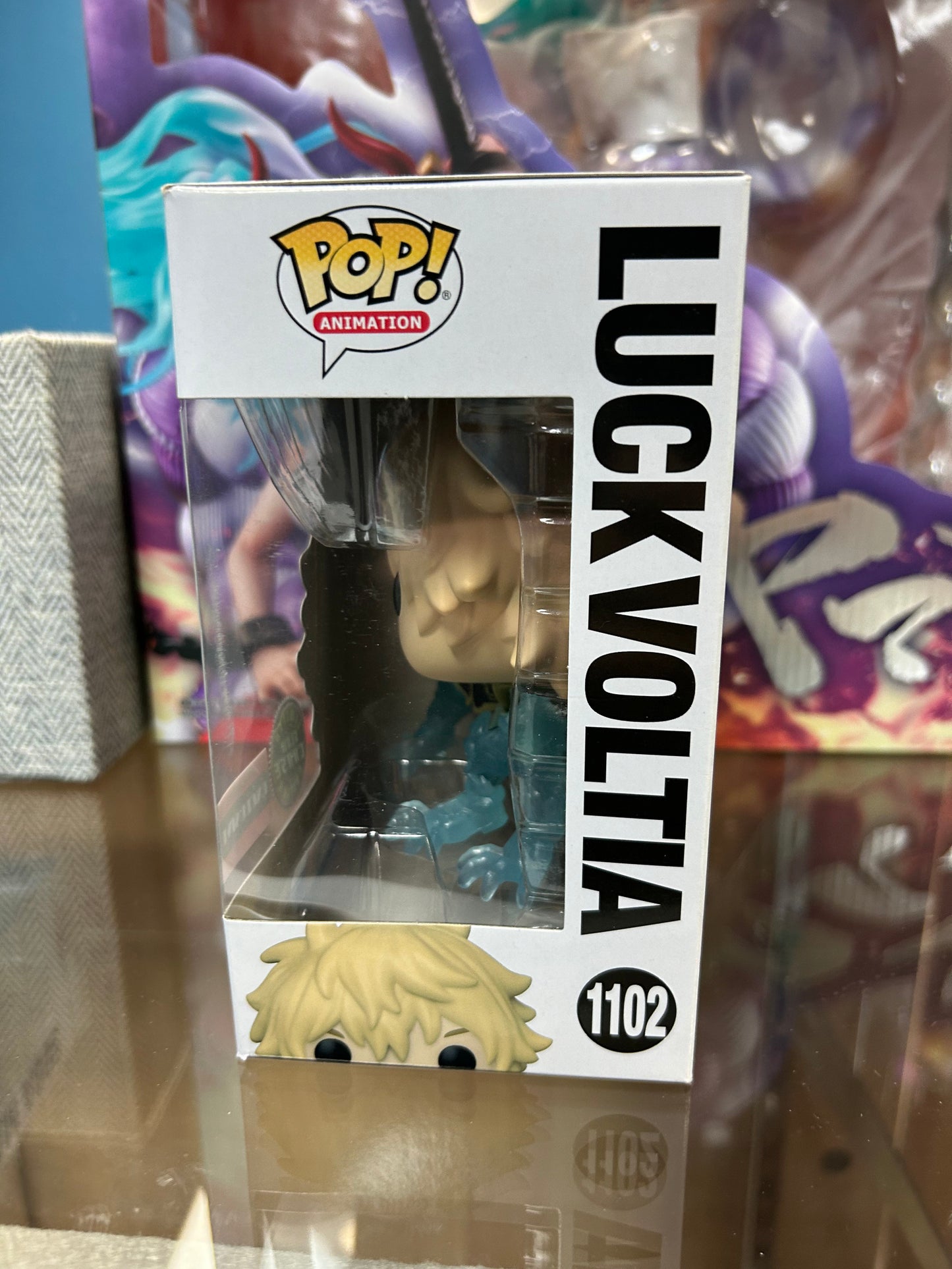 **NOT MINT** FUNKO POP! ANIMATION Luck Voltia #1155 Glow Chase