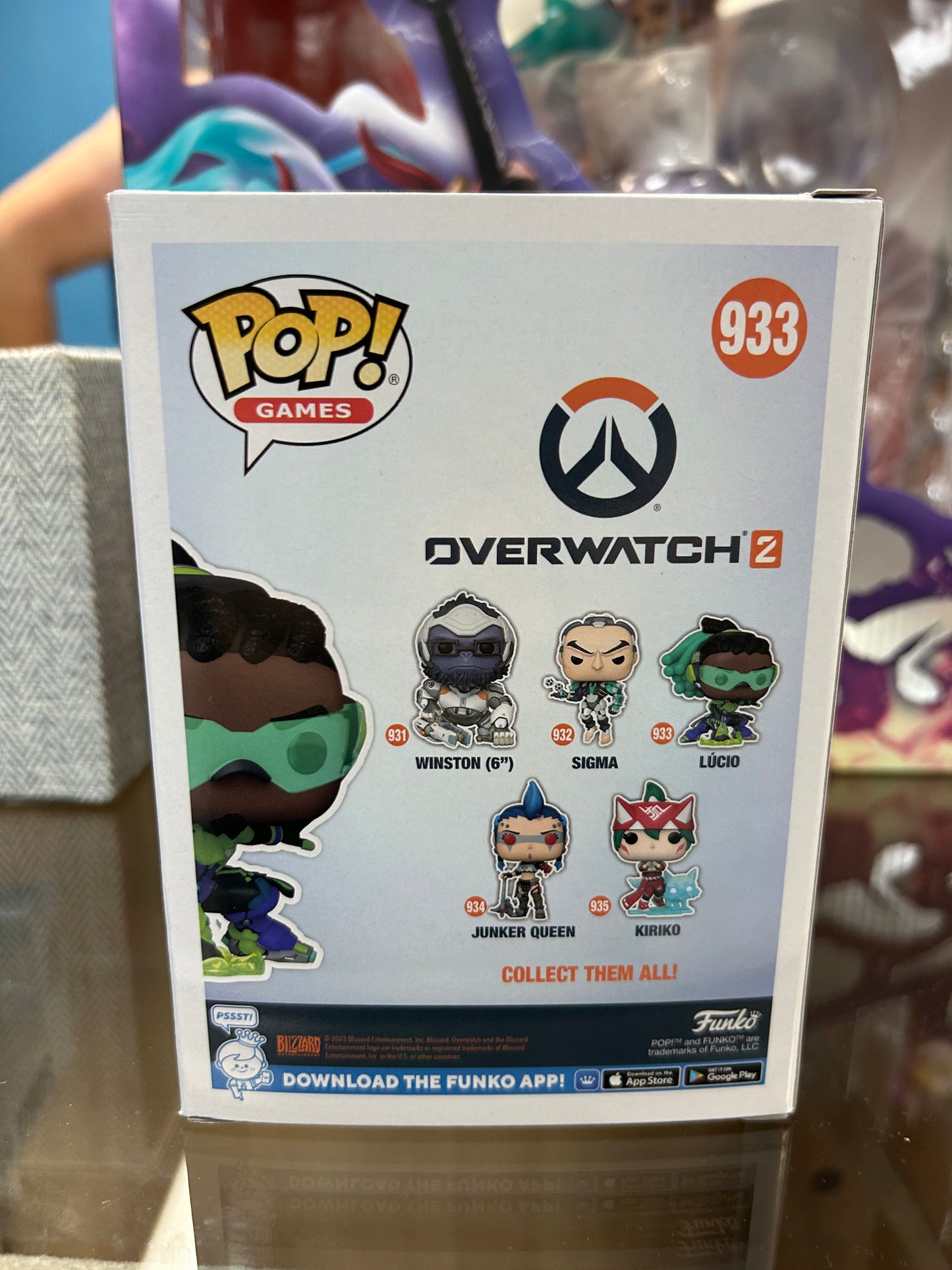 **NOT MINT** FUNKO POP! GAMES Lucio #933