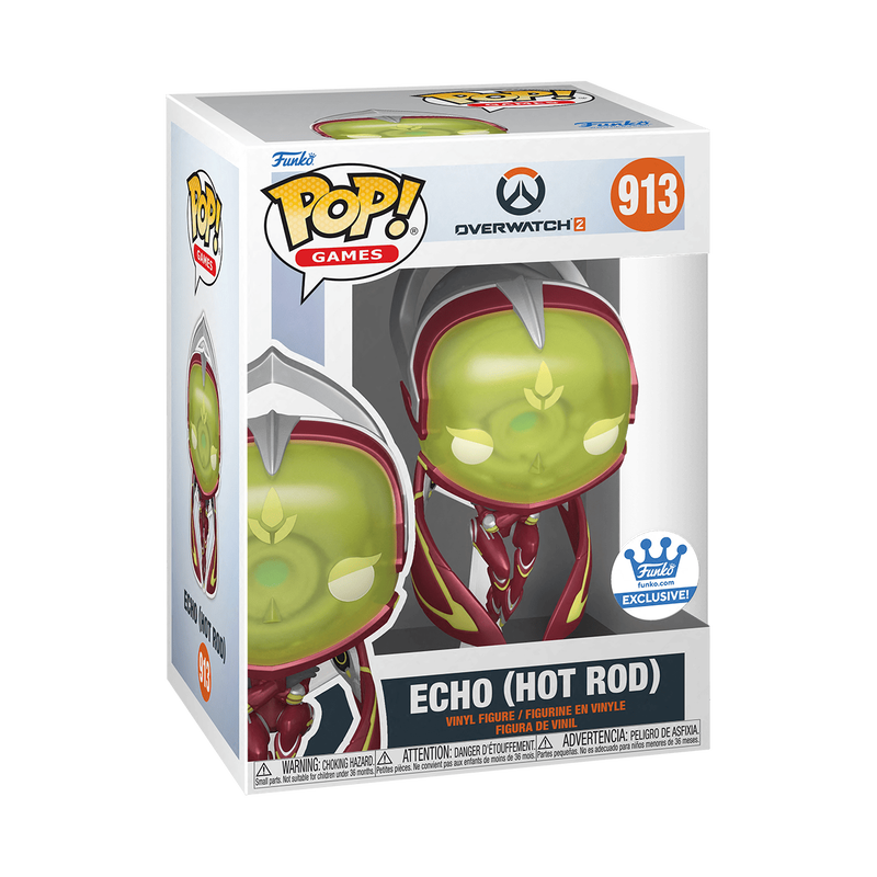 FUNKO POP! GAMES Echo (Hot Rod) #913 Funko Exclusive