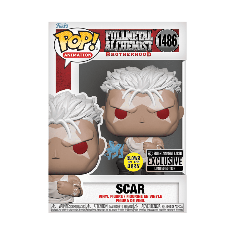 FUNKO POP! ANIMATION Scar #1486 Glow in the Dark EE Exclusive