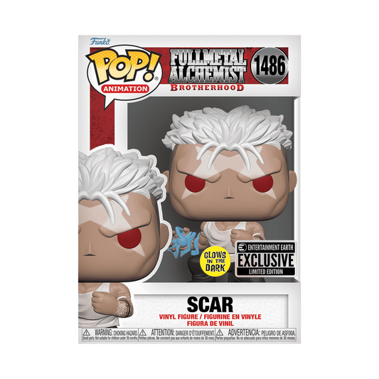 FUNKO POP! ANIMATION Scar #1486 Glow in the Dark EE Exclusive