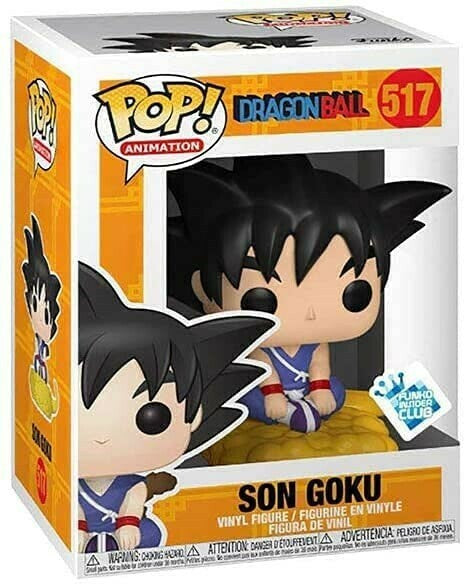 FUNKO POP! ANIMATION Son Goku #517 Funko Club Exclusive