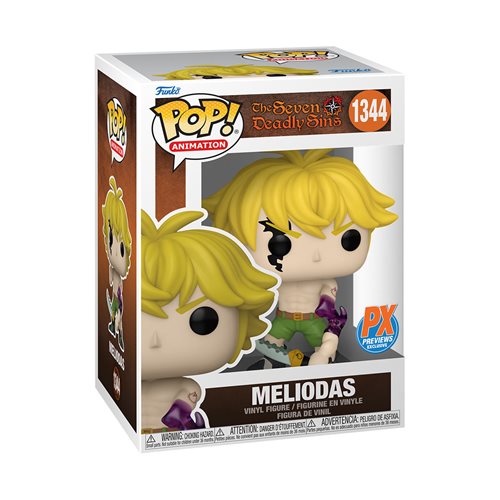 FUNKO POP! ANIMATION Meliodas #1344 PX Exclusive