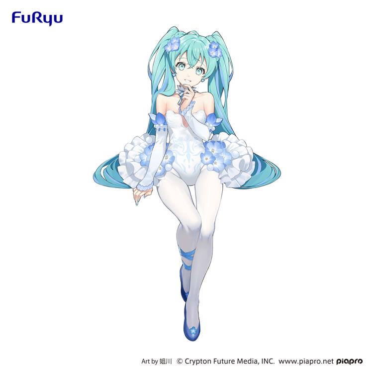 Vocaloid Hatsune Miku (Flower Fairy Nemophila Ver.) Noodle Stopper Figure (Reissue)