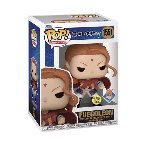 FUNKO POP! ANIMATION Fuegoleon #1551 Glow Previews Exclusive