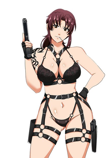 Seductive Revy Decal (NSFW)