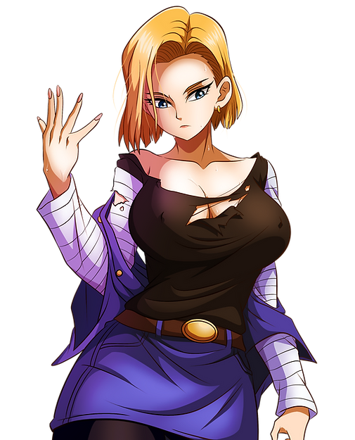 Android 18 SFW Decal