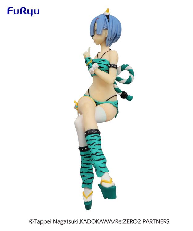 Re:Zero Starting Life in Another World Rem (Demon Costume Green Ver.) Noodle Stopper Figure